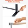 Freestanding Ballet Barre, Adjustable 28-44 in Image 6