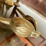 Vintage Solid Brass Walnut Nutcracker Mid Century Brass Kitchen Decor Image 2