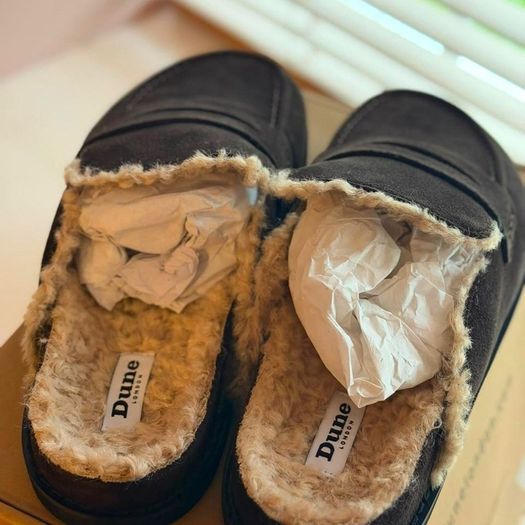 Dune Goldy Mule Loafers