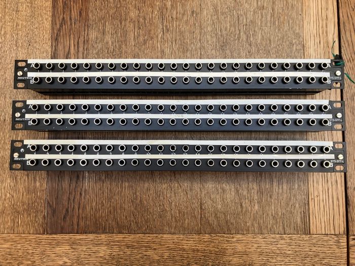 Neutrik NYS SPP-L Patchbays x 3