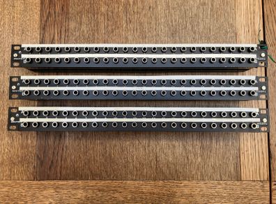 Neutrik NYS SPP-L Patchbays x 3