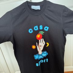 Black Casablanca Casa TALISMAN T-shirt  rrp 230