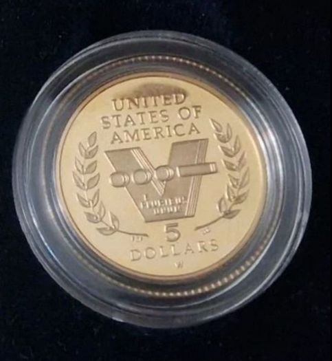 USA 1995 Gold Coin 5 Dollar Set WW2 Low Mintage