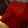 Stylish versatile Red Sectional Couch Image 2