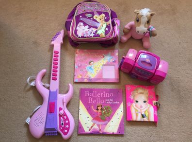 Selection of Girl Toys & Books