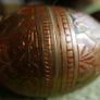Vintage Decorated Brass Eggs Image 4