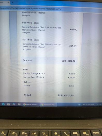 Westlife Ticket Swap