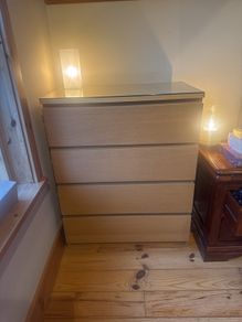 Malm Ikea dresser