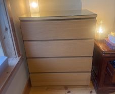 Malm Ikea dresser