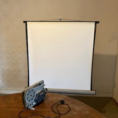 Vintage Home Cinema Bundle Screen Super 8 and Slide Projectors