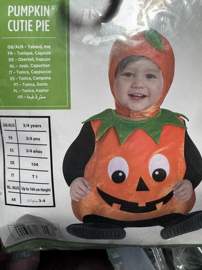 Pumpkin costume
