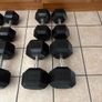 540kg Of Rubber Hex Dumbbells, Cheapest Set On Here At 1.85 Per Kg For Set! Originally 4 Euro Per Kg!! Image 3