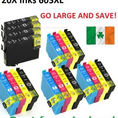 20 Inks Cartridges For Epson Wf-2810dwf Wf-2830dwf Wf-2835dwf Wf-2850dwf
