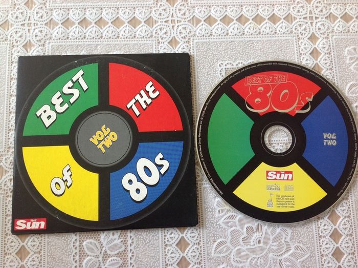 Best of the 80's. Vol two.  CD