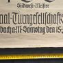 WW2 German Large Poster - Nationalsozialistischer Reichsbund fur Leibesubungen - Offenbach am Main Image 2