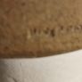 Healy Studio Pottery stoneware vase, floral pattern. Image 9