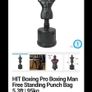 HIT Boxing Pro freestanding punch bag / boxing dummy. Image 3
