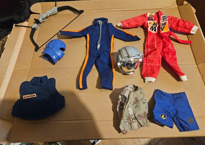 Range of Action Man and Accessories Mixed Lot