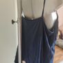 Next navy embroidered strappy top size UK20 EU48 Postage included Image 5
