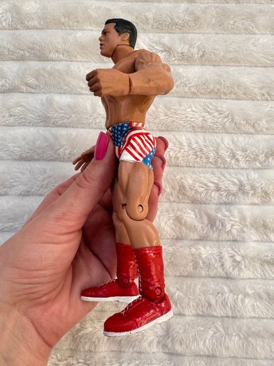 2000 WWF Jakks Pacific Titantron Live Ringside Chaos Series 1 Kurt Angle Used Dirty Damaged approx. 17 cm. Please see photos