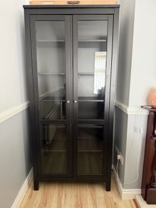 Book Shelf With Glass Doors