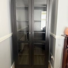 Book Shelf With Glass Doors