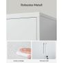 Filing Cabinet with Compartments, Lockable, 2 Double Doors Image 5