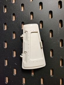 Vintage Star Wars Turret & Probot Playset Door Part Kenner 1980 Empire Strikes Back Hoth