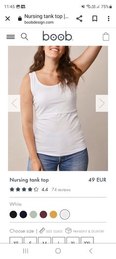 Boob Design Nursing Breastfeeding maternity top