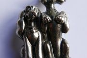 Monopoly Disney Lady &amp; The Tramp Token Gunmetal Replacement Game Part