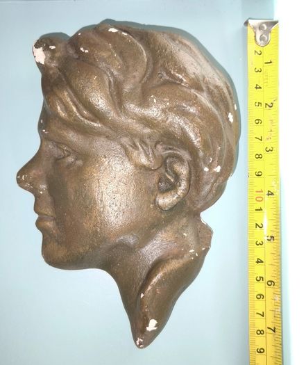 Yeats wall plaque by Carol Van den Boom