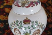 Masons Commemorative ginger jar/1981/ Charles &amp; Diana
