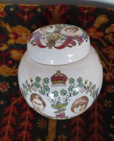 Masons Commemorative ginger jar/1981/ Charles & Diana