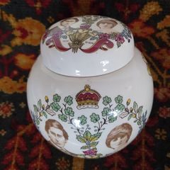 Masons Commemorative ginger jar/1981/ Charles & Diana