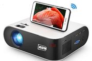Mini Portable LED Projector 1080P HD Home Cinema Theater System Wireless