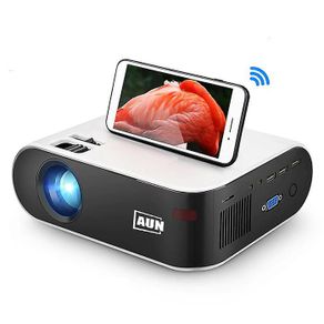 Mini Portable LED Projector 1080P HD Home Cinema Theater System Wireless