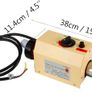 2KW Swimming Pool Heater 220V SPA Electric Water Heater with Thermostat for 48mm/50mm Pools Image 2