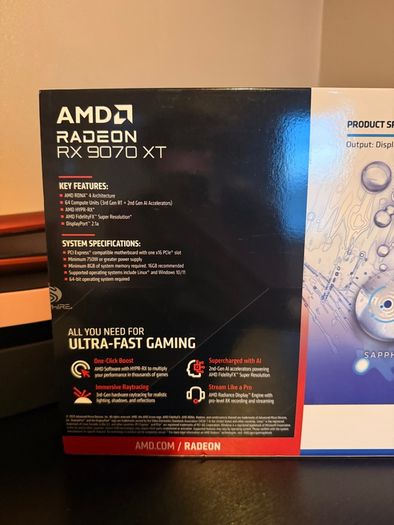 Sapphire Pure Radeon RX 9070 XT