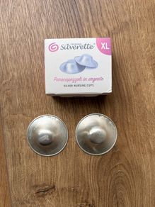 Silverette Silver Nursing Cups