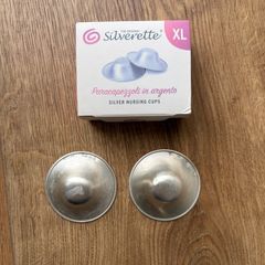 Silverette Silver Nursing Cups