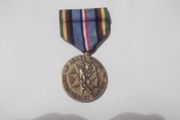 a armed forces expeditionary medal with it ribbon