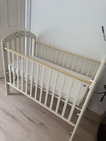 Mama's and Papa's Cot with new mattress
