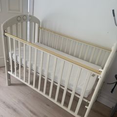 Mama's and Papa's Cot with new mattress