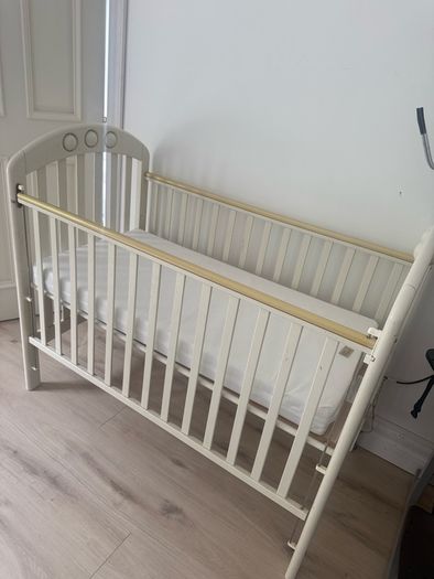 Mama's and Papa's Cot with new mattress