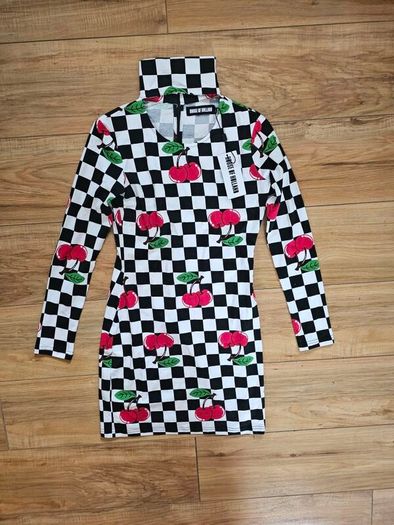 House Of Holland Cherry Print Dress