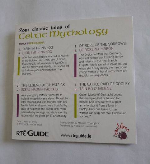 CD - Irish Tales - Myths & Legends part 2