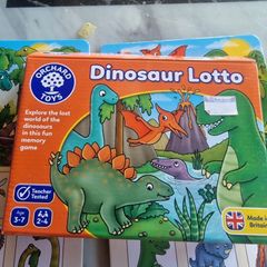 Dinosaur lotto memory game