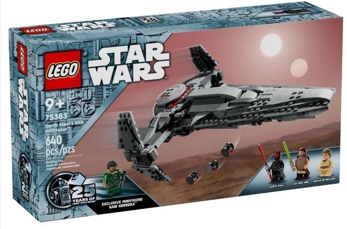 lego starwars 75383 Darth Maul's Sith Infiltrator