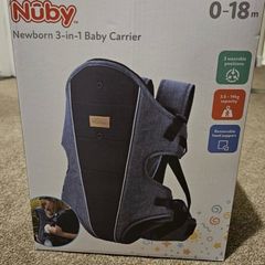 Brand new Nuby baby carrier newborn 3 in 1
