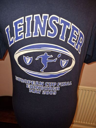 Leinster Rugby European Cup Final 2009 T-Shirt - Medium size